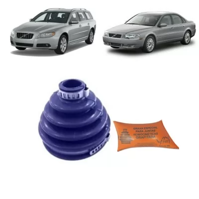 KIT COIFA HOMOCINÉTICA Lado Roda VOLVO V70 TURBO, S80 TURBO, XC90 TODOS ANOS (COM GRAXA DE BISSULFETO) - VP76539