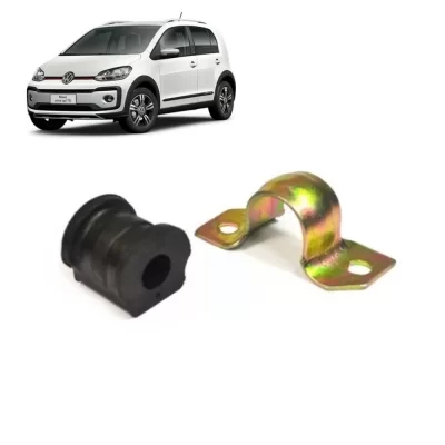 KIT BARRA ESTABILIZADORA DIANTEIRA VOLKSWAGEN VW UP LADO ESQUERDO COM FURO 16MM 2014 EM DIANTE - VIPPEL VP78392