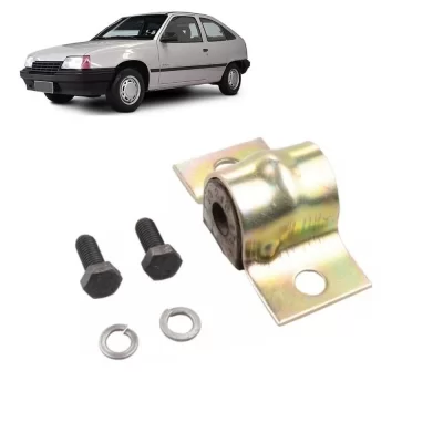 KIT BARRA ESTABILIZADORA DIANTEIRA GENERAL MOTORS GM MONZA E KADETT EXCETO GS COM FURO 14MM 1989 ATÉ 1998 SEM DIREÇÃO HIDRÁULICA - VIPPEL VP76816