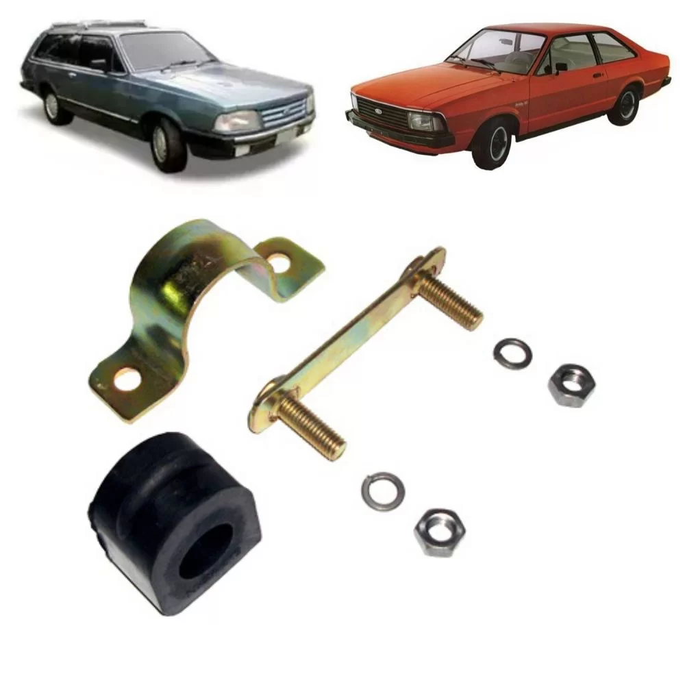 KIT BARRA ESTABILIZADORA DIANTEIRA FORD BELINA, CORCEL, DEL REY E PAMPA 1977 ATÉ 1984 - VIPPEL VP56566
