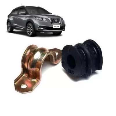 KIT BARRA ESTABILIZADORA DIANTEIRA NISSAN KICKS, MARCH E VERSA FURO 20MM 2012 EM DIANTE - VIPPEL VP80384