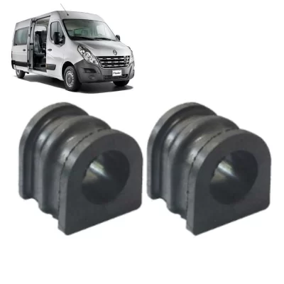 KIT BARRA ESTABILIZADORA DIANTEIRA RENAULT MASTER 2.3 16V FURO 25MM 2013 EM DIANTE - VIPPEL VP80387