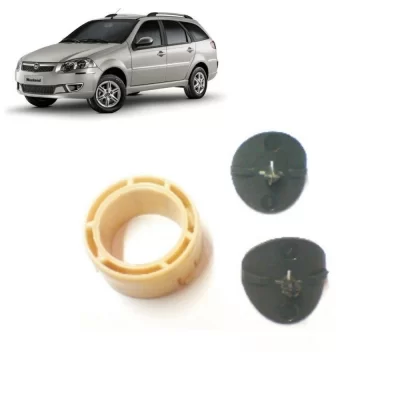 KIT BUCHA E TUCHO DA CAIXA DE DIREÇÃO FIAT PALIO, PALIO WEEKEND, SIENA E STRADA TODOS OS ANOS - VP77118