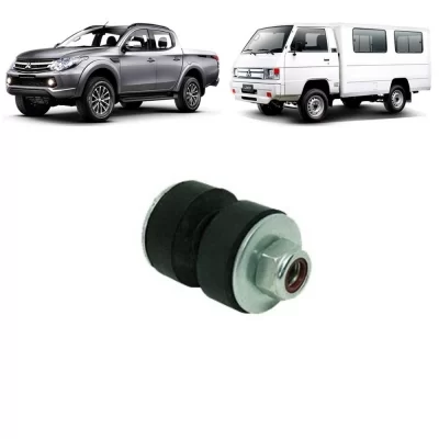 BIELETA DA BARRA ESTABILIZADORA DIANTEIRA MITSUBISHI L200 E L300 TODOS ANOS - SOLOPES SL085