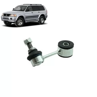 BIELETA DA BARRA ESTABILIZADORA DIANTEIRA MITSUBISHI PAJERO SPORT LADO ESQUERDO 2002 ATÉ 2011 - SOLOPES SL125