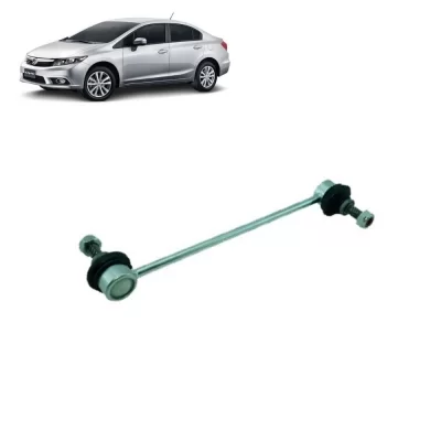 BIELETA DA BARRA ESTABILIZADORA DIANTEIRA HONDA FIT E NEW CIVIC 2010 EM DIANTE - SOLOPES SL291