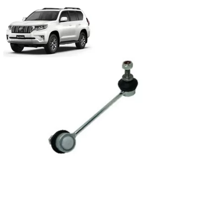 BIELETA DA BARRA ESTABILIZADORA DIANTEIRA TOYOTA LAND CRUISER E PRADO LADO ESQUERDO 2004 EM DIANTE - SOLOPES SL169