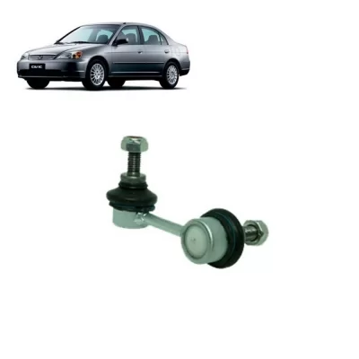 BIELETA DA BARRA ESTABILIZADORA TRASEIRA HONDA CIVIC LADO ESQUERDO 2003 ATÉ 2005 - SOLOPES SL111