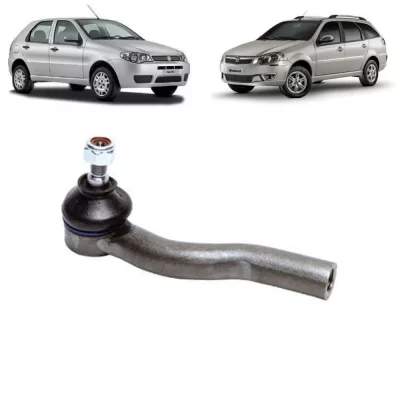 TERMINAL DE DIREÇÃO FIAT DOBLO, FIORINO, PALIO, SIENA E STRADA LADO ESQUERDO 1996 ATÉ 2017 - PERFECT TDI1004