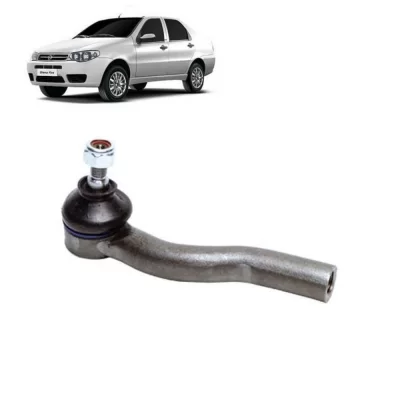 TERMINAL DE DIREÇÃO FIAT DOBLO, FIORINO, PALIO, SIENA E STRADA LADO ESQUERDO 1996 ATÉ 2017 - PERFECT TDI1004