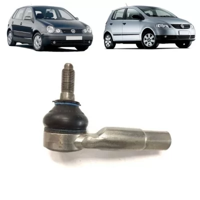 TERMINAL DE DIREÇÃO AUDI A1 E VOLKSWAGEN VW CROSSFOX, FOX, GOL, GOLF, POLO, SAVEIRO, SPACEFOX, UP E VOYAGE LADO DIREITO 1999 EM DIANTE - PERFECT TDI1088