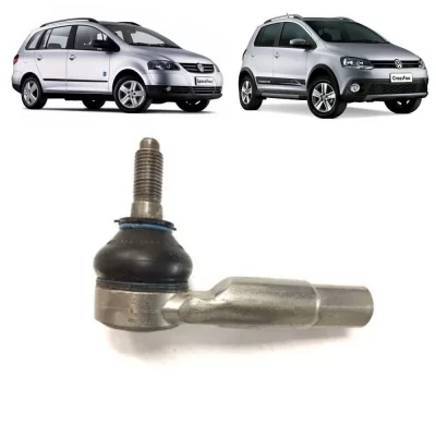 TERMINAL DE DIREÇÃO AUDI A1 E VOLKSWAGEN VW CROSSFOX, FOX, GOL, GOLF, POLO, SAVEIRO, SPACEFOX, UP E VOYAGE LADO DIREITO 1999 EM DIANTE - PERFECT TDI1088