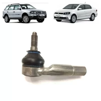 TERMINAL DE DIREÇÃO AUDI A1 E VOLKSWAGEN VW CROSSFOX, FOX, GOL, GOLF, POLO, SAVEIRO, SPACEFOX, UP E VOYAGE LADO DIREITO 1999 EM DIANTE - PERFECT TDI1088