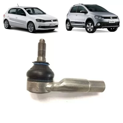 TERMINAL DE DIREÇÃO AUDI A1 E VOLKSWAGEN VW CROSSFOX, FOX, GOL, GOLF, POLO, SAVEIRO, SPACEFOX, UP E VOYAGE LADO DIREITO 1999 EM DIANTE - PERFECT TDI1088