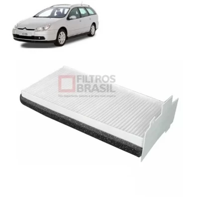 FILTRO DE AR CONDICIONADO CITROEN C5 DE 2001 ATÉ 2004 - FILTROS BRASIL FB405