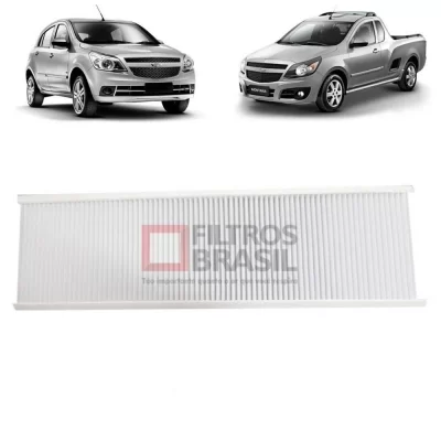 FILTRO DE AR CONDICIONADO GENERAL MOTORS GM AGILE, ASTRA, CALIBRA, CELTA, CORSA, MONTANA E PRISMA 1991 EM DIANTE - FILTROS BRASIL FB702