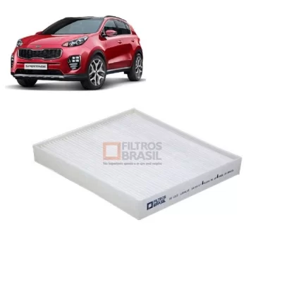 FILTRO DE AR CONDICIONADO HYUNDAI CRETA E TUCSON E KIA SPORTAGE 2016 EM DIANTE - FILTROS BRASIL FB1213