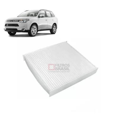 FILTRO DE AR CONDICIONADO MITSUBISHI PAJERO SPORT, OUTLANDER, ASX E LANCER E NISSAN MURANO 2006 EM DIANTE - FILTROS BRASIL FB522