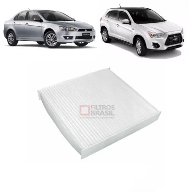 FILTRO DE AR CONDICIONADO MITSUBISHI PAJERO SPORT, OUTLANDER, ASX E LANCER E NISSAN MURANO 2006 EM DIANTE - FILTROS BRASIL FB522
