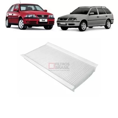 FILTRO DE AR CONDICIONADO VOLKSWAGEN VW GOL, PARATI, SAVEIRO GIII/IV DE 2000 EM DIANTE - FB303