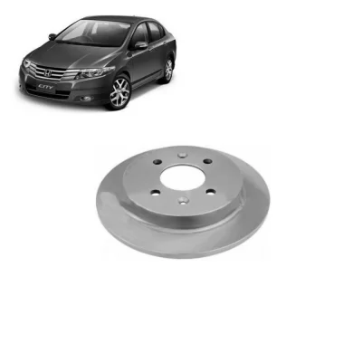 PAR DISCO DE FREIO TRASEIRO HONDA CITY E FIT 2009 ATÉ 2014 - HIPPER FREIOS HF700G