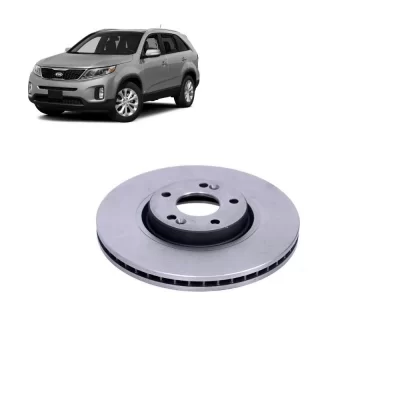 PAR DISCO DE FREIO DIANTEIRO HYUNDAI SANTA FÉ E VERA CRUZ E KIA SORENTO 2006 EM DIANTE - MDS FREIOS D325G