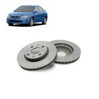 PAR DISCO DE FREIO DIANTEIRO KIA CERATO E SPECTRA 2004 EM DIANTE - MDS FREIOS D255