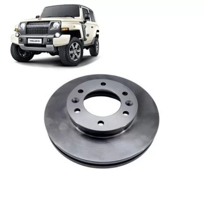 PAR DISCO DE FREIO DIANTEIRO FORD RANGER E TROLLER T4 DE 2011 EM DIANTE - MDS FREIOS D33J