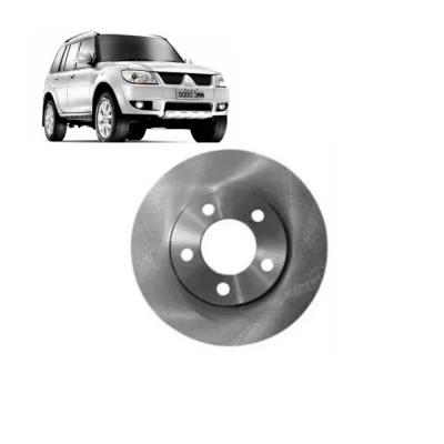 PAR DISCO DE FREIO DIANTEIRO MITSUBISHI PAJERO IO E PAJERO TR4 DE 1999 EM DIANTE - MDS FREIOS D377D