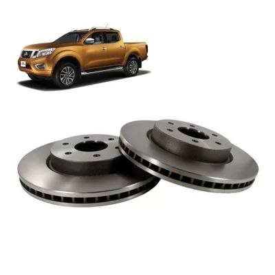 PAR DISCO DE FREIO DIANTEIRO NISSAN FRONTIER 2005 EM DIANTE - MDS FREIOS D200B