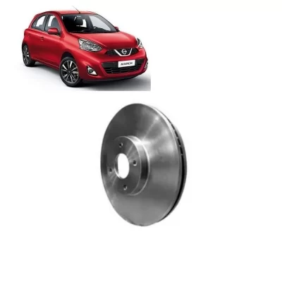 PAR DISCO DE FREIO DIANTEIRO NISSAN MARCH E VERSA 2012 EM DIANTE - HIPPER FREIOS HF615B
