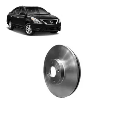 PAR DISCO DE FREIO DIANTEIRO NISSAN MARCH E VERSA 2012 EM DIANTE - HIPPER FREIOS HF615B