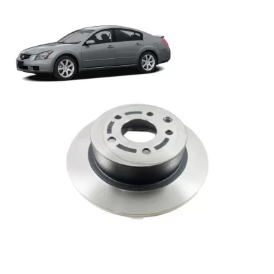 PAR DISCO DE FREIO TRASEIRO NISSAN SENTRA E RENAULT KOLEOS 2004 EM DIANTE - HIPPER FREIOS HF615C