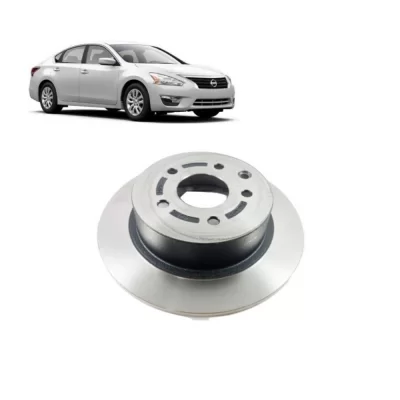 PAR DISCO DE FREIO TRASEIRO NISSAN SENTRA E RENAULT KOLEOS 2004 EM DIANTE - HIPPER FREIOS HF615C