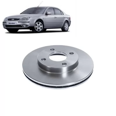 PAR DISCO DE FREIO DIANTEIRO FORD COUGAR E MONDEO 1993 EM DIANTE - HIPPER FREIOS HF18A