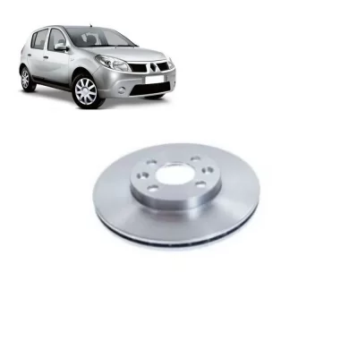 PAR DISCO DE FREIO DIANTEIRO RENAULT LOGAN E SANDERO 2014 EM DIANTE - HIPPER FREIOS HF549B
