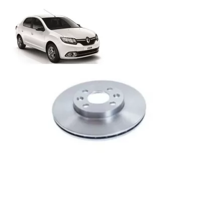 PAR DISCO DE FREIO DIANTEIRO RENAULT LOGAN E SANDERO 2014 EM DIANTE - HIPPER FREIOS HF549B