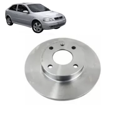 PAR DISCO DE FREIO TRASEIRO GENERAL MOTORS GM ASTRA 1999 EM DIANTE - HIPPER FREIOS HF23G