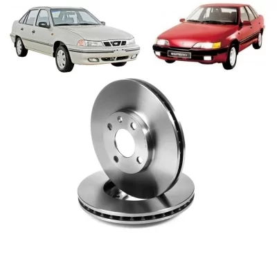 PAR DISCO DE FREIO DIANTEIRO GENERAL MOTORS GM ASTRA E VECTRA 1995 EM DIANTE - HIPPER FREIOS HF25B