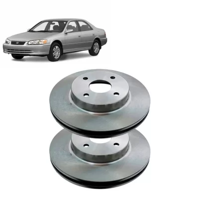 PAR DISCO DE FREIO DIANTEIRO TOYOTA COROLLA 1992 EM DIANTE - MDS FREIOS D354