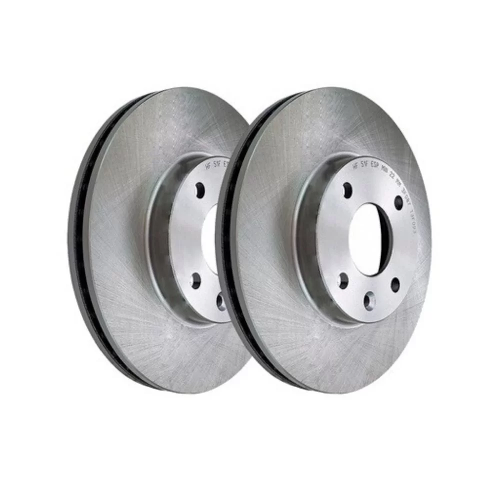 PAR DISCO DE FREIO DIANTEIRO GENERAL MOTORS GM COBALT, ONIX E PRISMA 2012 EM DIANTE - HIPPER FREIOS HF51C