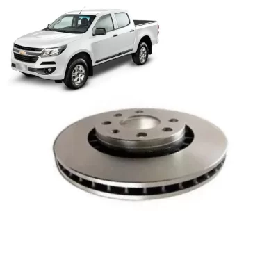 PAR DISCO DE FREIO DIANTEIRO GENERAL MOTORS GM S10 E TRAILBLAZER 2017 EM DIANTE - HIPPER FREIOS HF21G