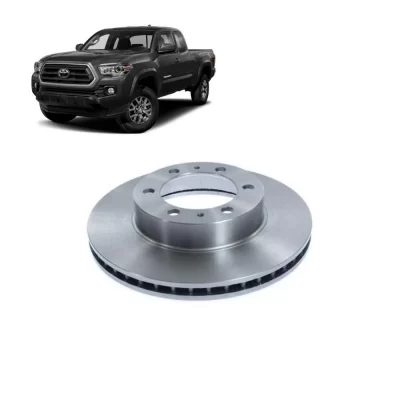 PAR DISCO DE FREIO DIANTEIRO TOYOTA HILUX 2002 EM DIANTE - MDS FREIOS D343F