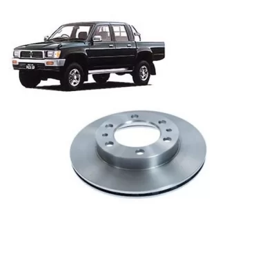 PAR DISCO DE FREIO DIANTEIRO TOYOTA HILUX E LAND CRUISER - MDS FREIOS D343B