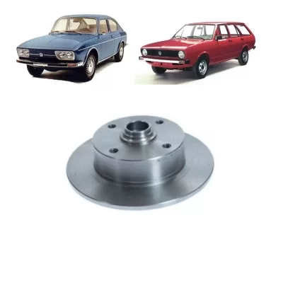 DISCO DE FREIO DIANTEIRO VOLKSWAGEN VW BRASILIA, FUSCA E VARIANT 1969 EM DIANTE - MDS FREIOS D03
