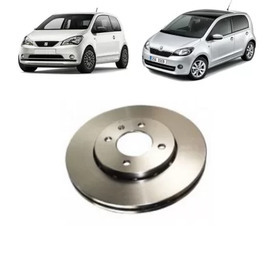 PAR DISCO DE FREIO DIANTEIRO VOLKSWAGEN VW GOL, SAVEIRO, UP E VOYAGE 2012 EM DIANTE - MDS FREIOS D31G
