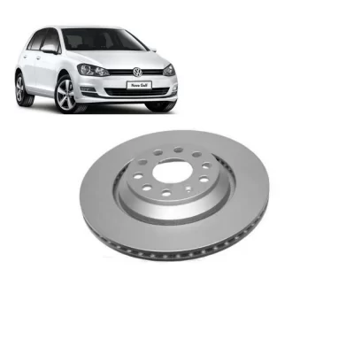PAR DISCO DE FREIO TRASEIRO VOLKSWAGEN VW CC, GOLF E PASSAT 2007 EM DIANTE - HIPPER FREIOS HF82B