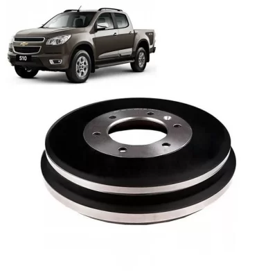 PAR TAMBOR DE FREIO TRASEIRO GENERAL MOTORS GM S10 DE 2012 EM DIANTE - MDS FREIOS T18D