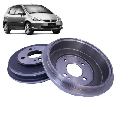 PAR TAMBOR DE FREIO TRASEIRO HONDA CIVIC E FIT 1991 EM DIANTE - HIPPER FREIOS HF707