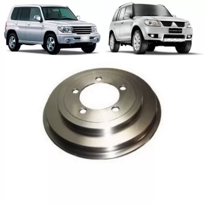 PAR TAMBOR DE FREIO TRASEIRO MITSUBISHI AITREK, OUTLANDER E PAJERO EM DIANTE - MDS FREIOS T377
